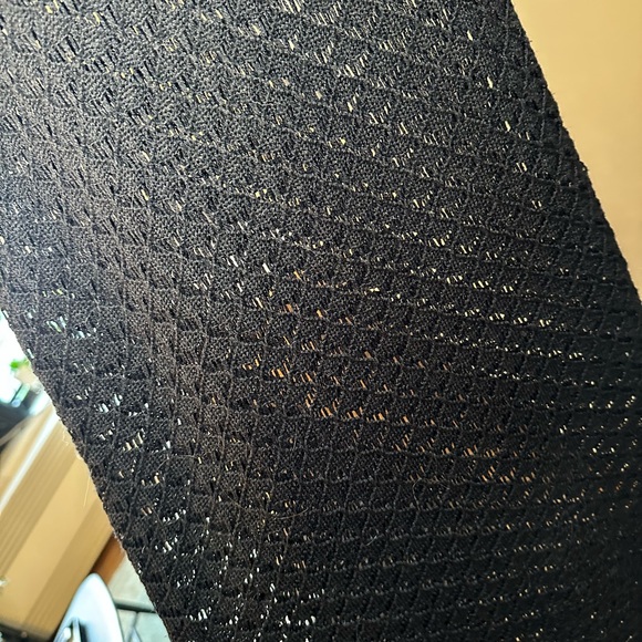 Vintage D&G Lace Crochet Black Maxi Dress - Picture 4 of 7